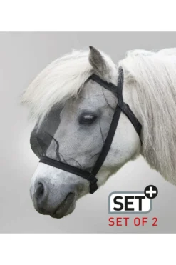 Waldhausen 2-Set Fliegenmaske Basic Ohne Ohren
