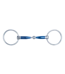 SWEET IRON SNAFFLE BIT, SINGLE-JOINTED By Waldhausen